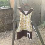 sunflower 20s apron