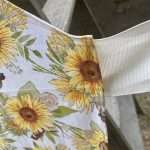 sunflower 20s apron-side-ties-square