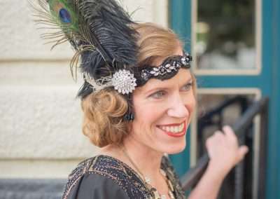 Amy Cole - keyboardist and lead singer with Do Lollies