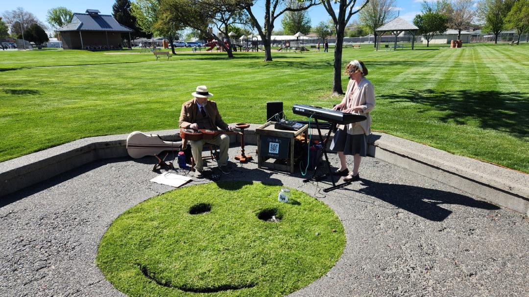 Do Lollies Vintage Jazz band playing at Arbor Day event in Mountain Home, Idaho in 2026